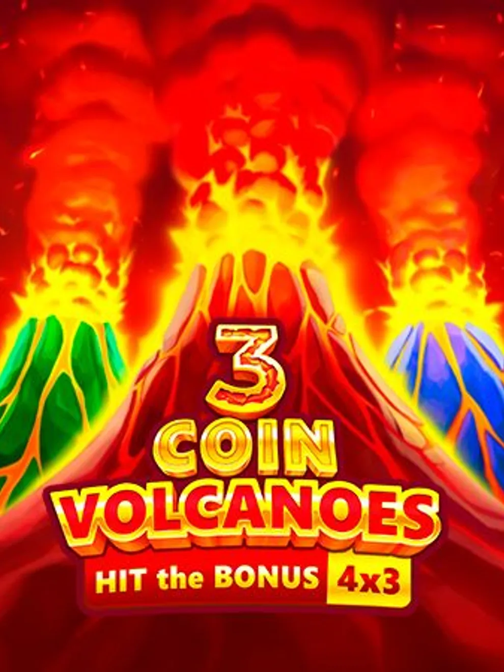 3 Coin Volcanoеs — 3 Oaks Gaming