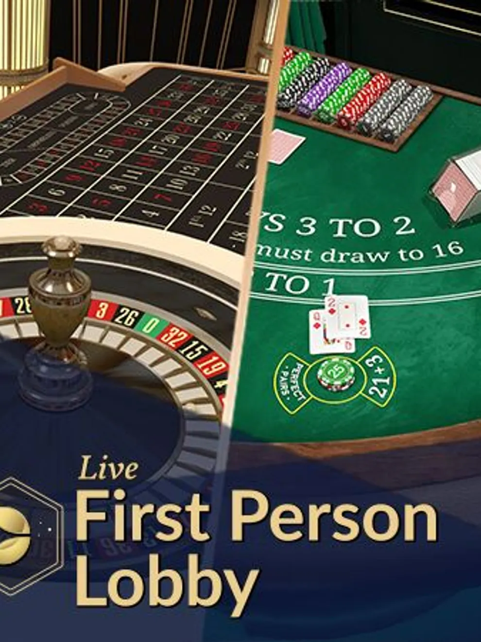 First Person Lobby — Evolution Gaming