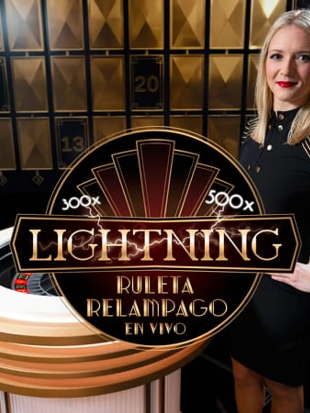 Ruleta Relámpago en Vivo — Evolution Gaming