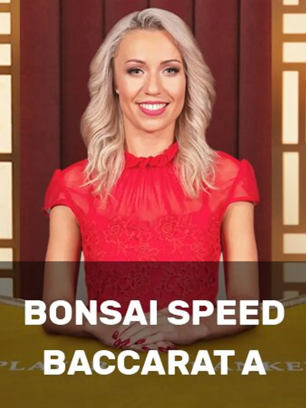 Bonsai Speed Baccarat A — Evolution Gaming