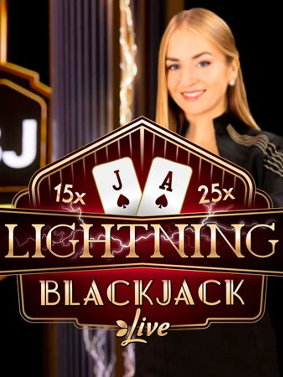 Lightning Blackjack — Evolution Gaming