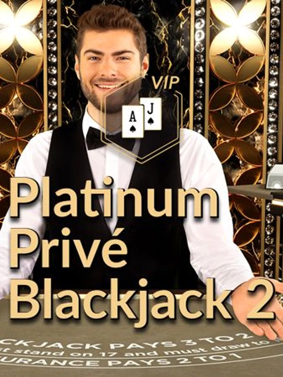 Platinum Privé Blackjack 2 — Evolution Gaming