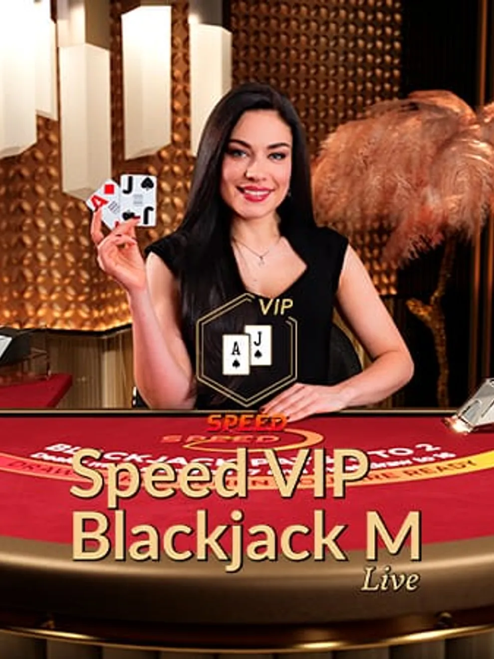 Speed VIP Blackjack M — Evolution Gaming
