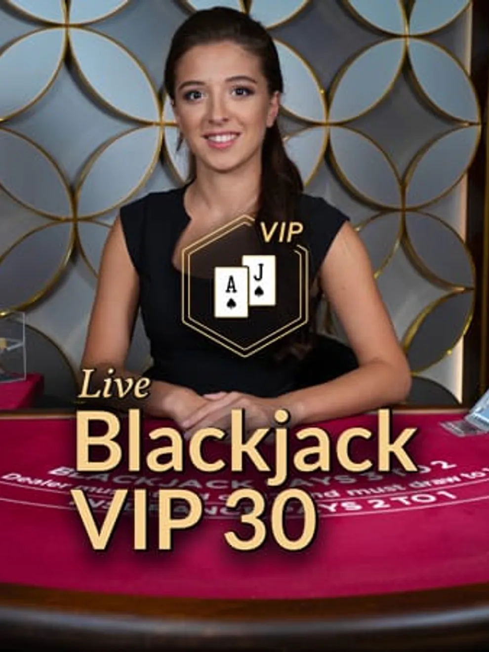 Blackjack VIP 30 — Evolution Gaming