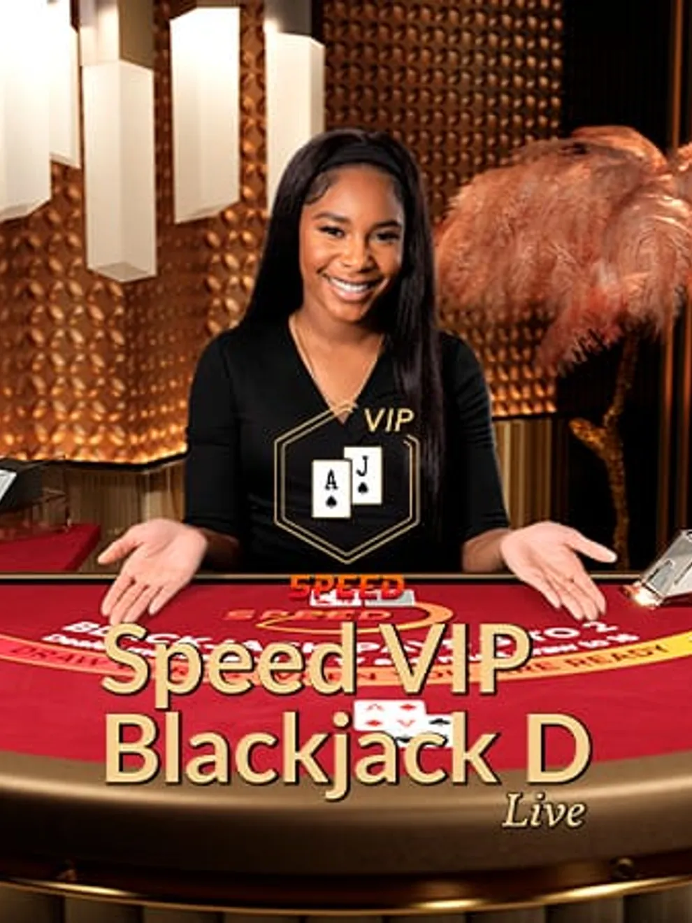 Speed VIP Blackjack D — Evolution Gaming