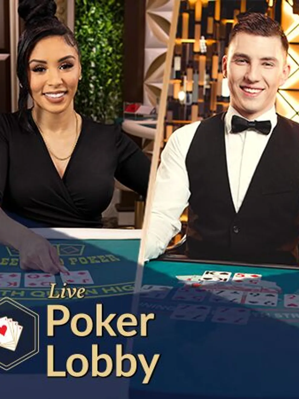 Poker Lobby — Evolution Gaming