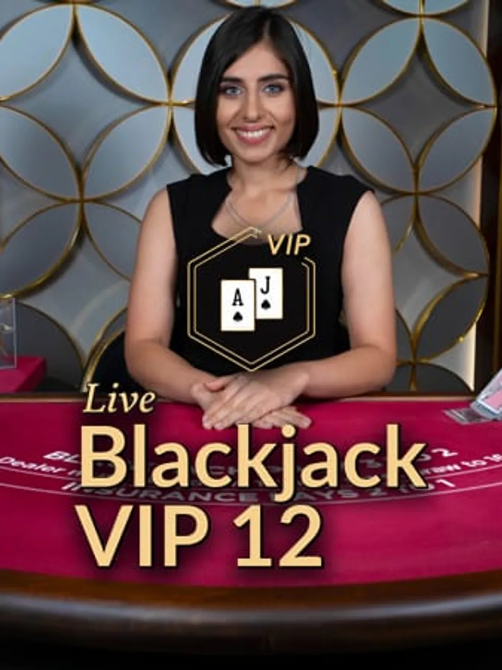 Blackjack VIP 12 — Evolution Gaming