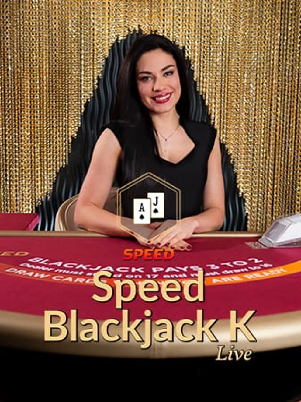 Speed Blackjack K — Evolution Gaming