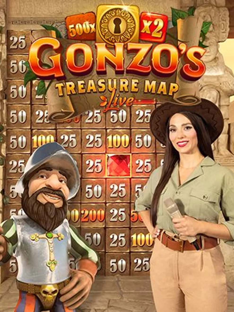 Gonzo’s Treasure Map — Evolution Gaming