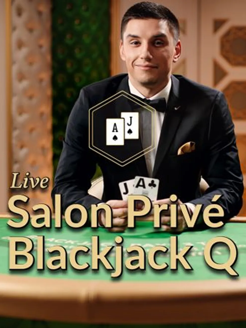 Salon Privé Blackjack Q — Evolution Gaming