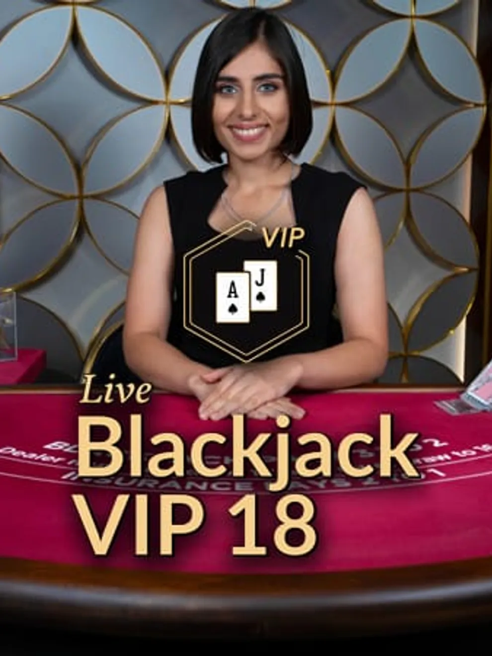 Blackjack VIP 18 — Evolution Gaming