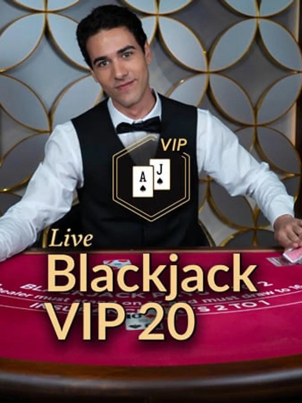 Blackjack VIP 20 — Evolution Gaming
