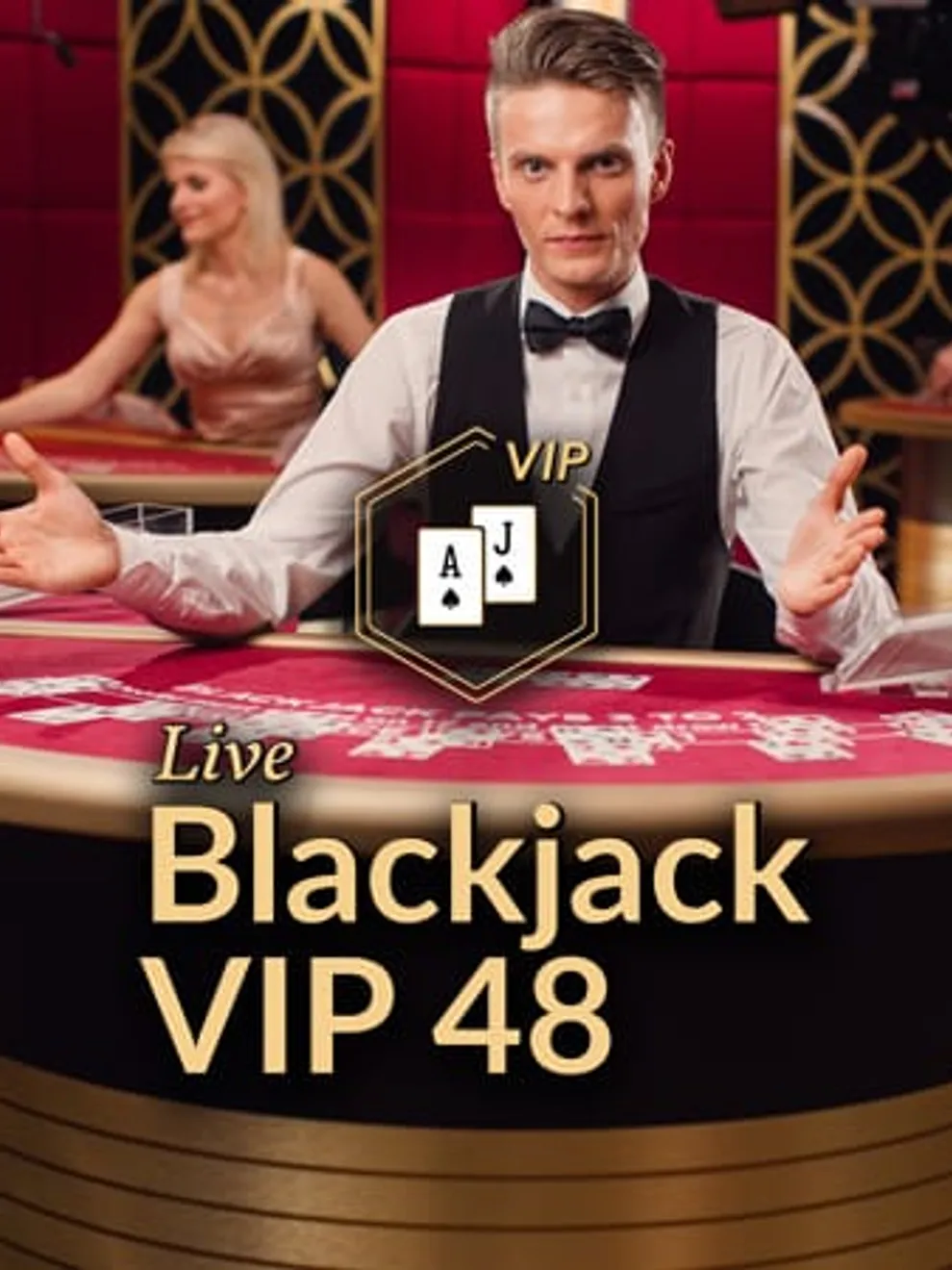 Blackjack VIP 48 — Evolution Gaming