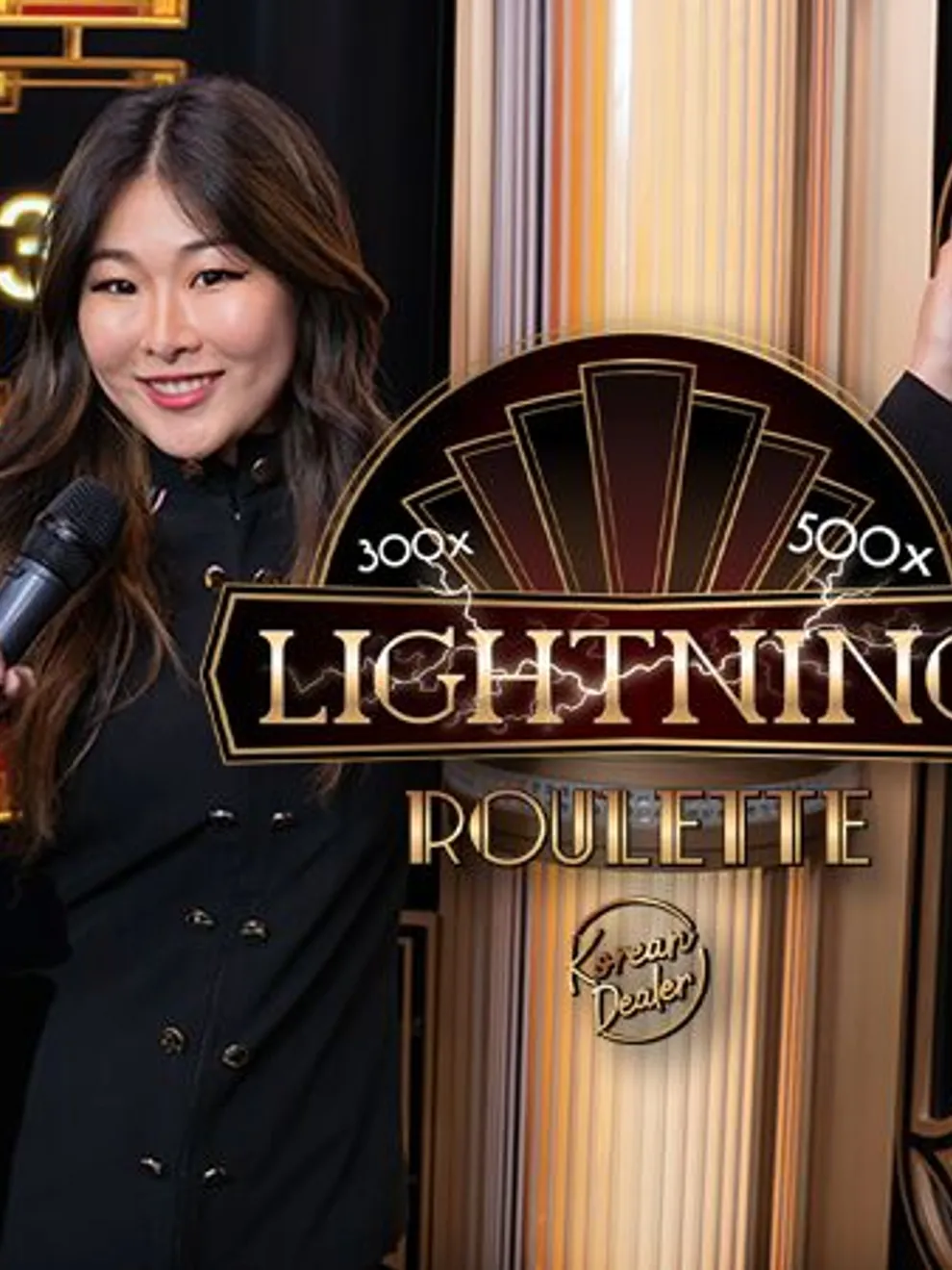 Korean Dealer Lightning Roulette — Evolution Gaming