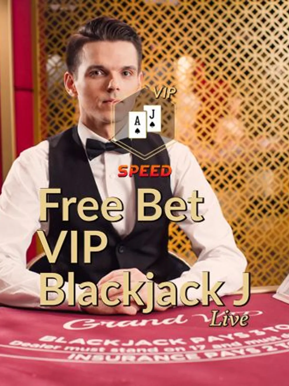 Free Bet VIP Blackjack J — Evolution Gaming