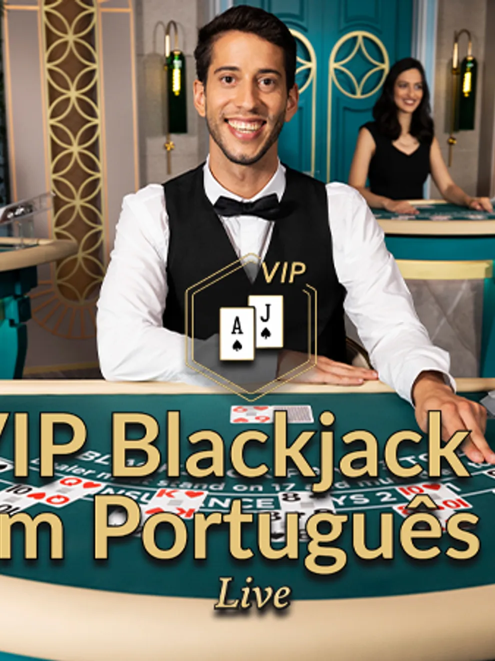 VIP Blackjack em Português 2 — Evolution Gaming