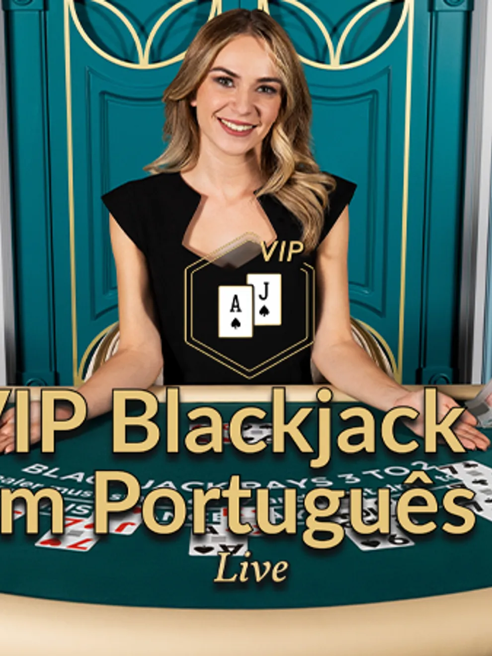 VIP Blackjack em Português 3 — Evolution Gaming