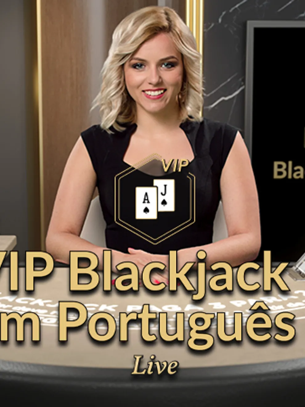 VIP Blackjack em Português 5 — Evolution Gaming