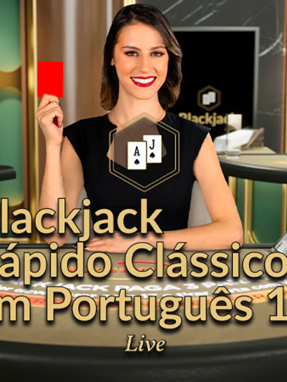 Blackjack Rápido Clássico em Português 10 — Evolution Gaming
