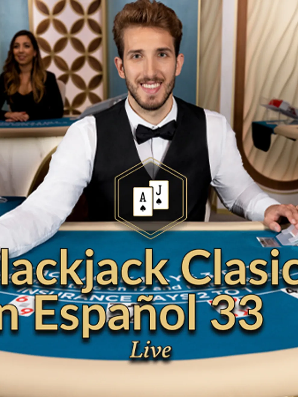 Blackjack Clasico en Español 33 — Evolution Gaming