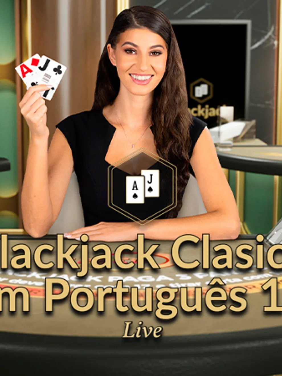 Blackjack Clássico em Português 1 — Evolution Gaming
