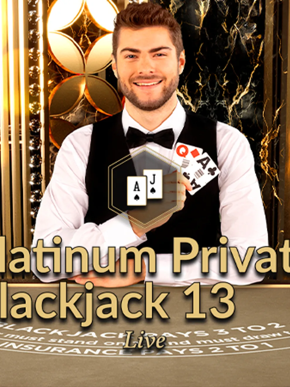 Platinum Private Blackjack 13 — Evolution Gaming