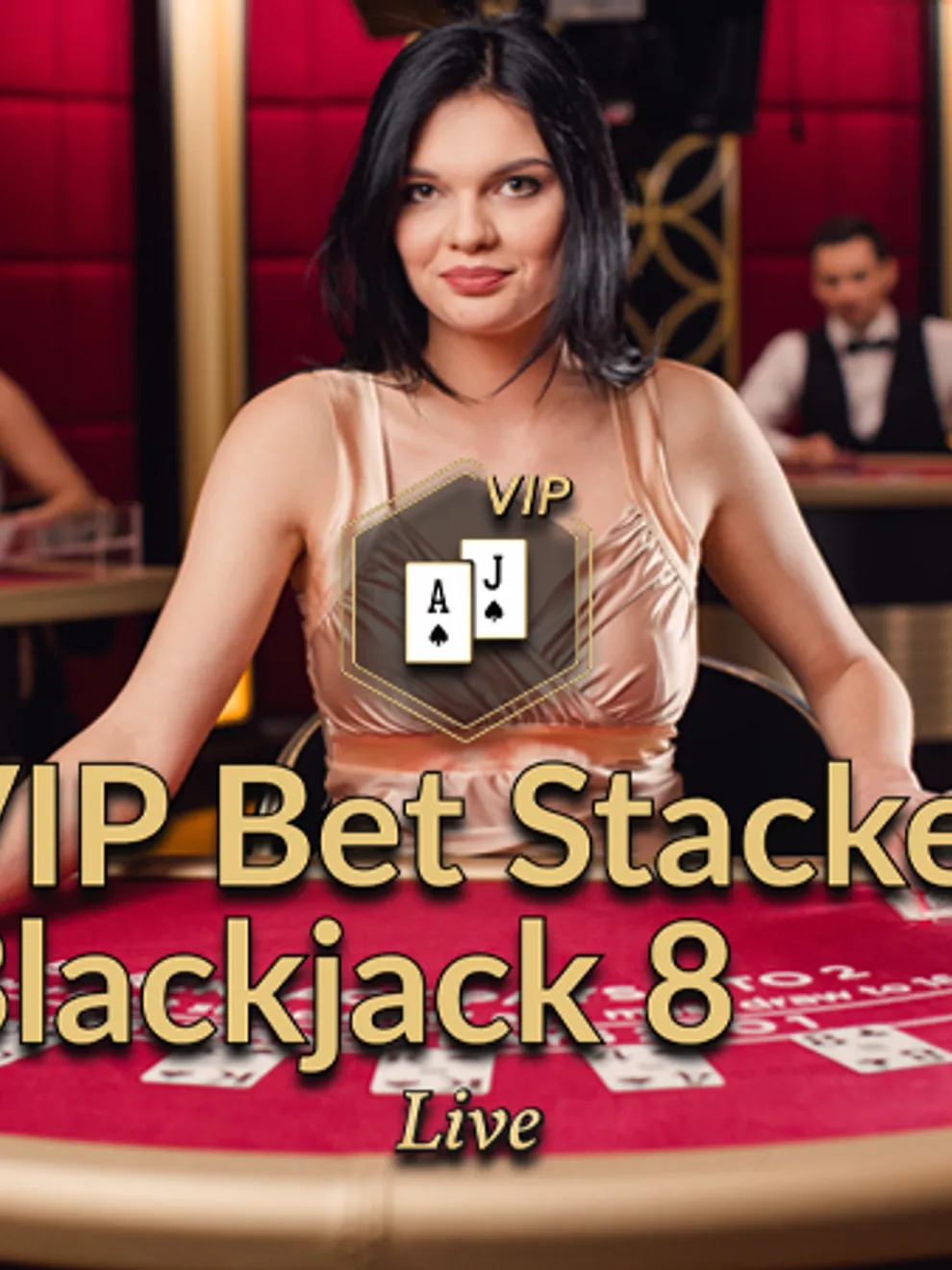 VIP Bet Stacker Blackjack 8 — Evolution Gaming