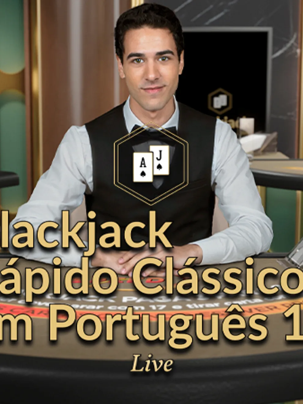 Blackjack Rápido Clássico em Português 13 — Evolution Gaming