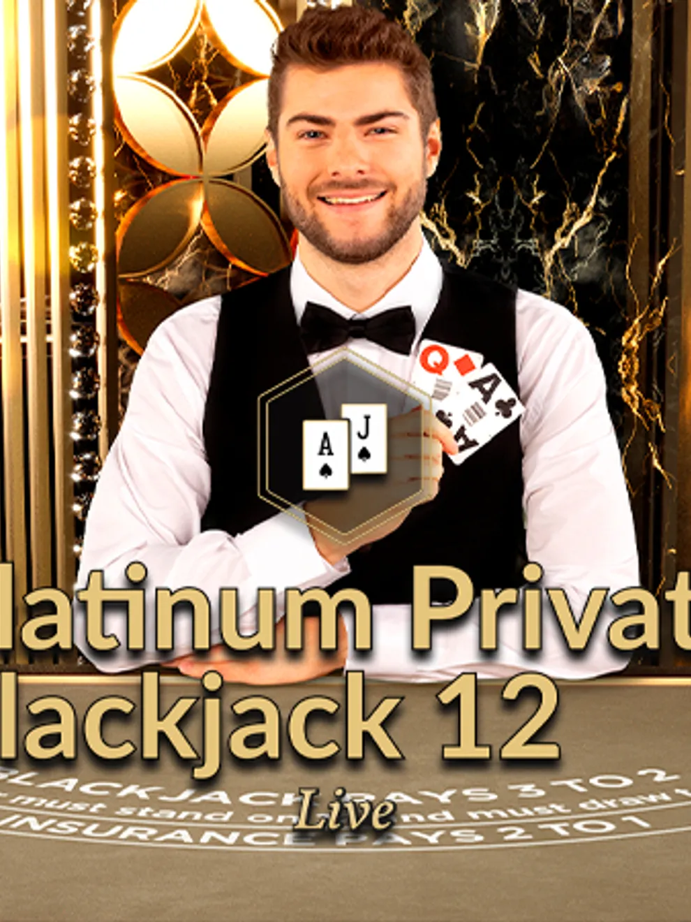 Platinum Private Blackjack 12 — Evolution Gaming