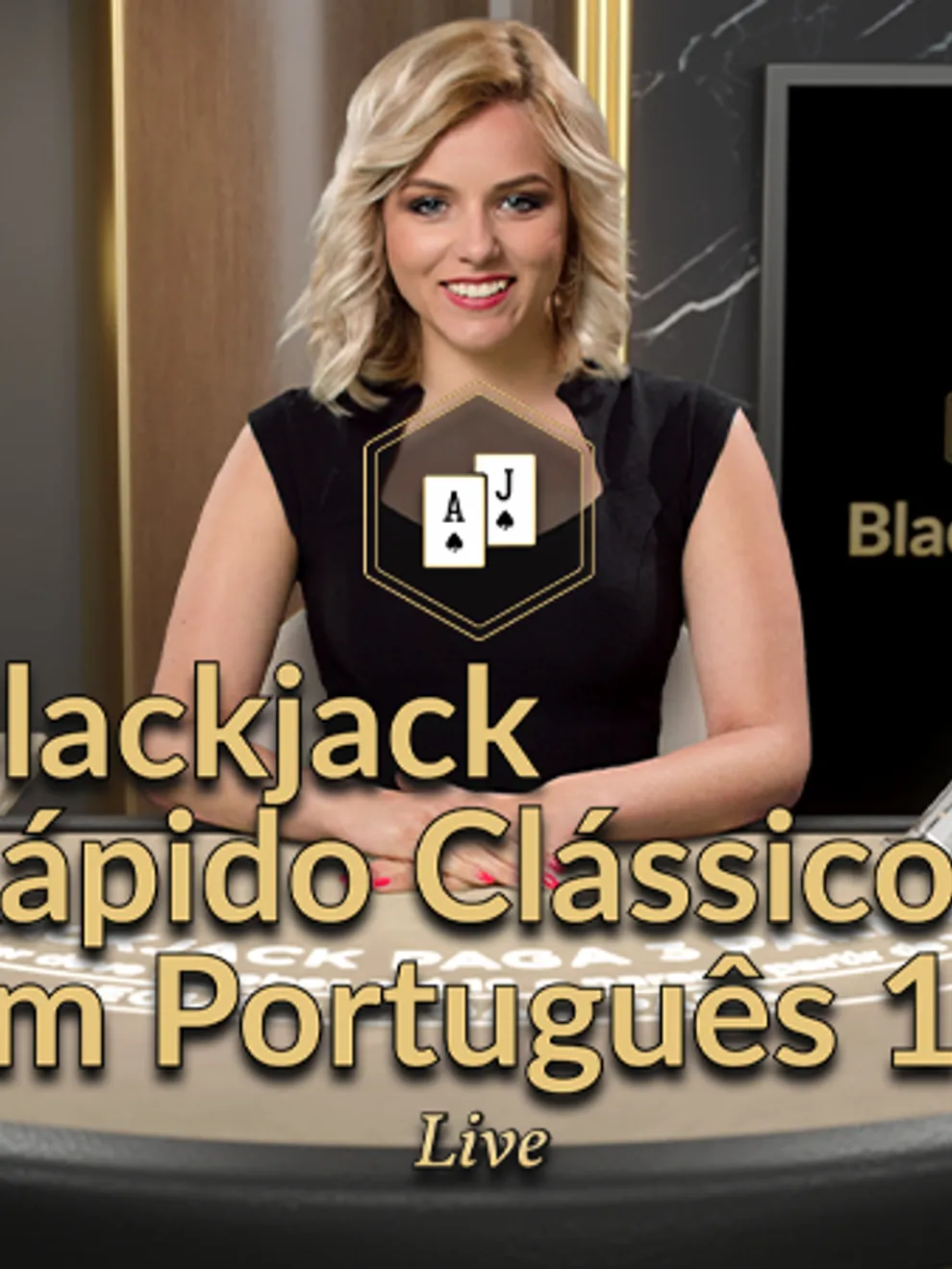 Blackjack Rápido Clássico em Português 14 — Evolution Gaming