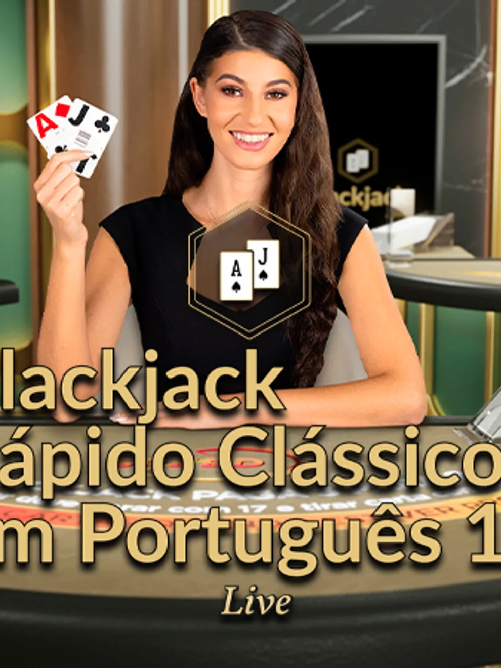 Blackjack Rápido Clássico em Português 17 — Evolution Gaming