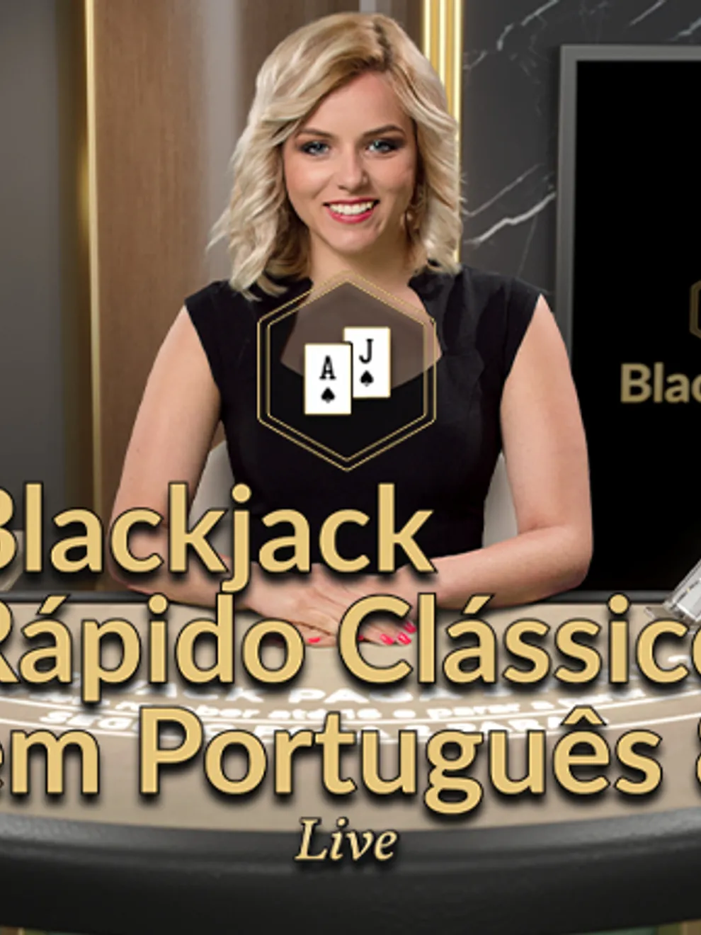 Blackjack Rápido Clássico em Português 8 — Evolution Gaming