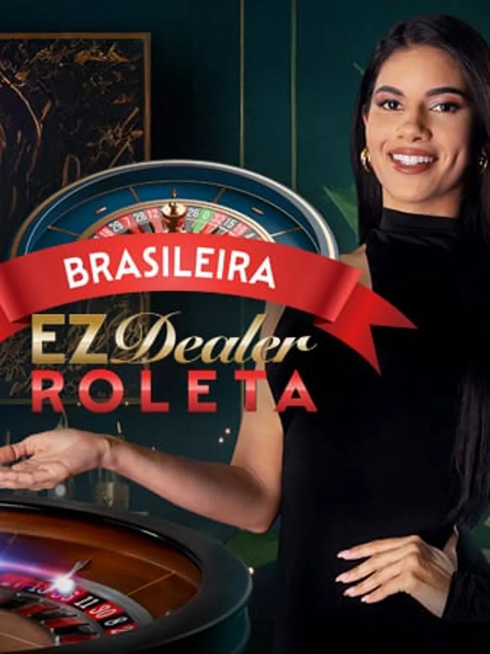 EZ Dealer Roleta Brazileira — Ezugi