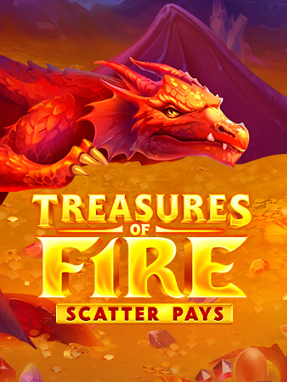 Treasures of Fire: Scatter Pays — Playson