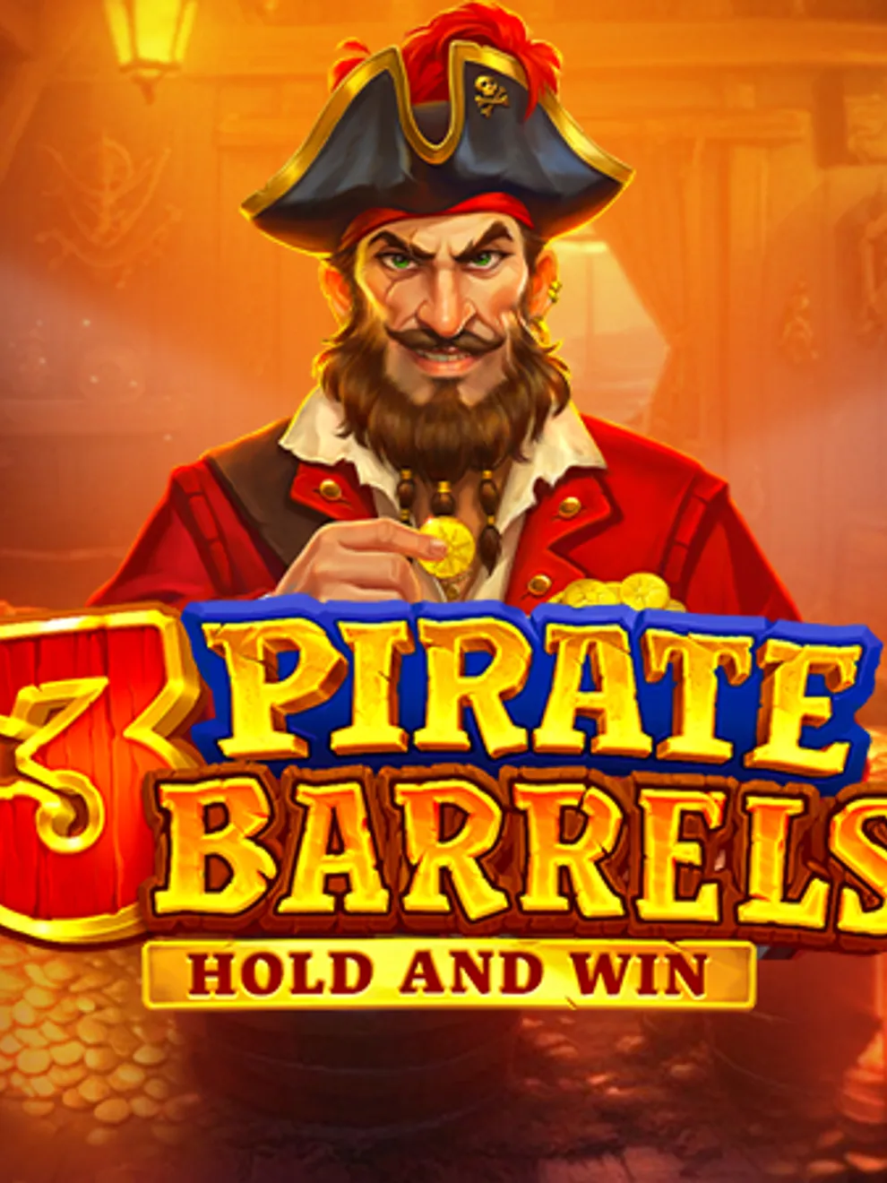 3 Pirate Barrels: Hold and Win — Playson