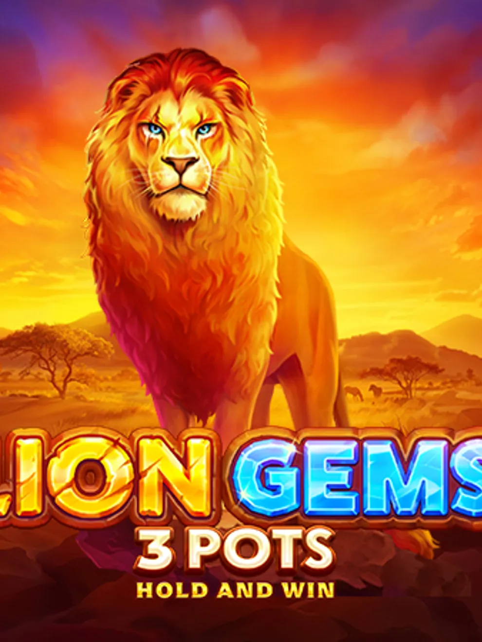 Lion Gems 3 Pots: Hold and Win — Playson