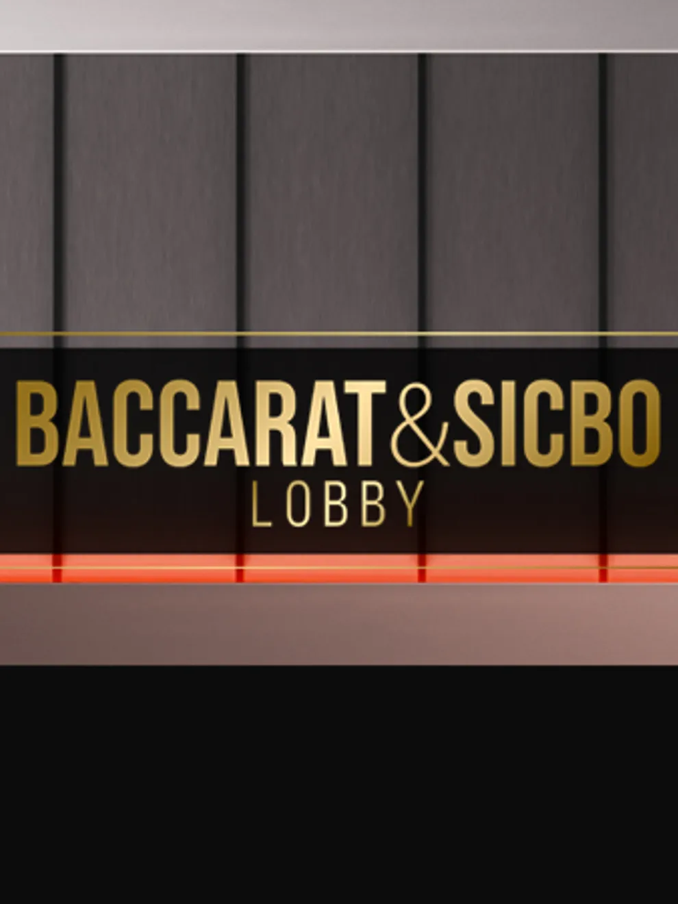 Baccarat & Sicbo Lobby — Playtech Live