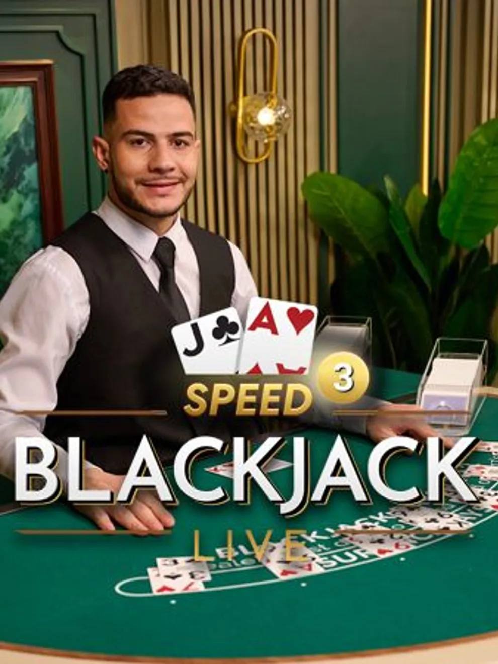 Speed Blackjack 3 — Playtech Live
