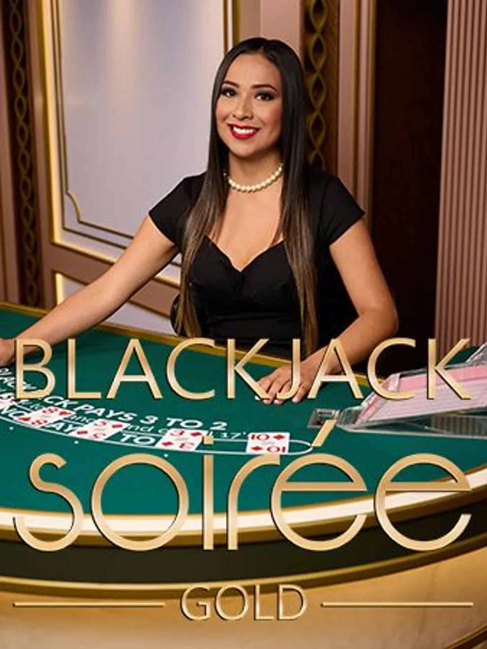 Blackjack Soirée Gold 3 — Playtech Live