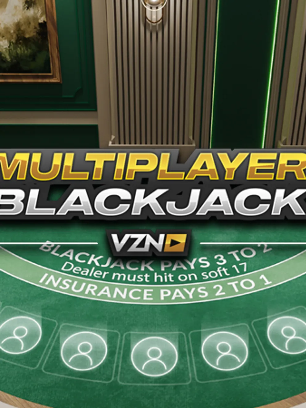 VZN Blackjack 2 — Playtech Live