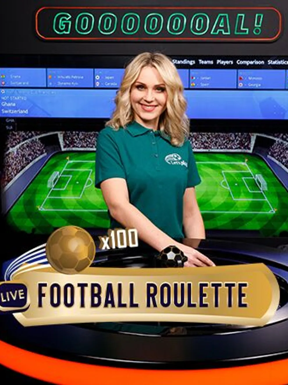 Football Roulette — Playtech Live