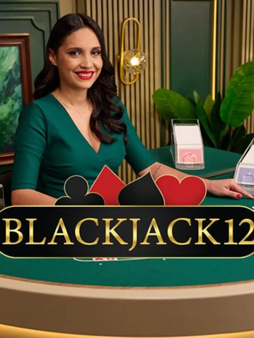 Blackjack 12 — Playtech Live
