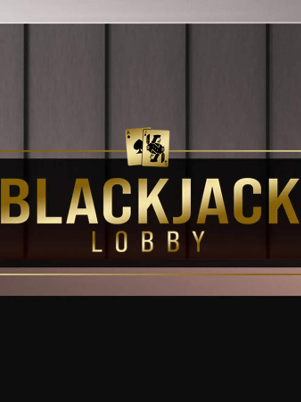 Blackjack Lobby — Playtech Live