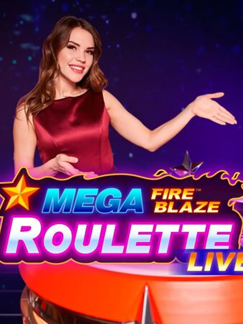 Mega Fire Blaze Roulette Live — Playtech Live