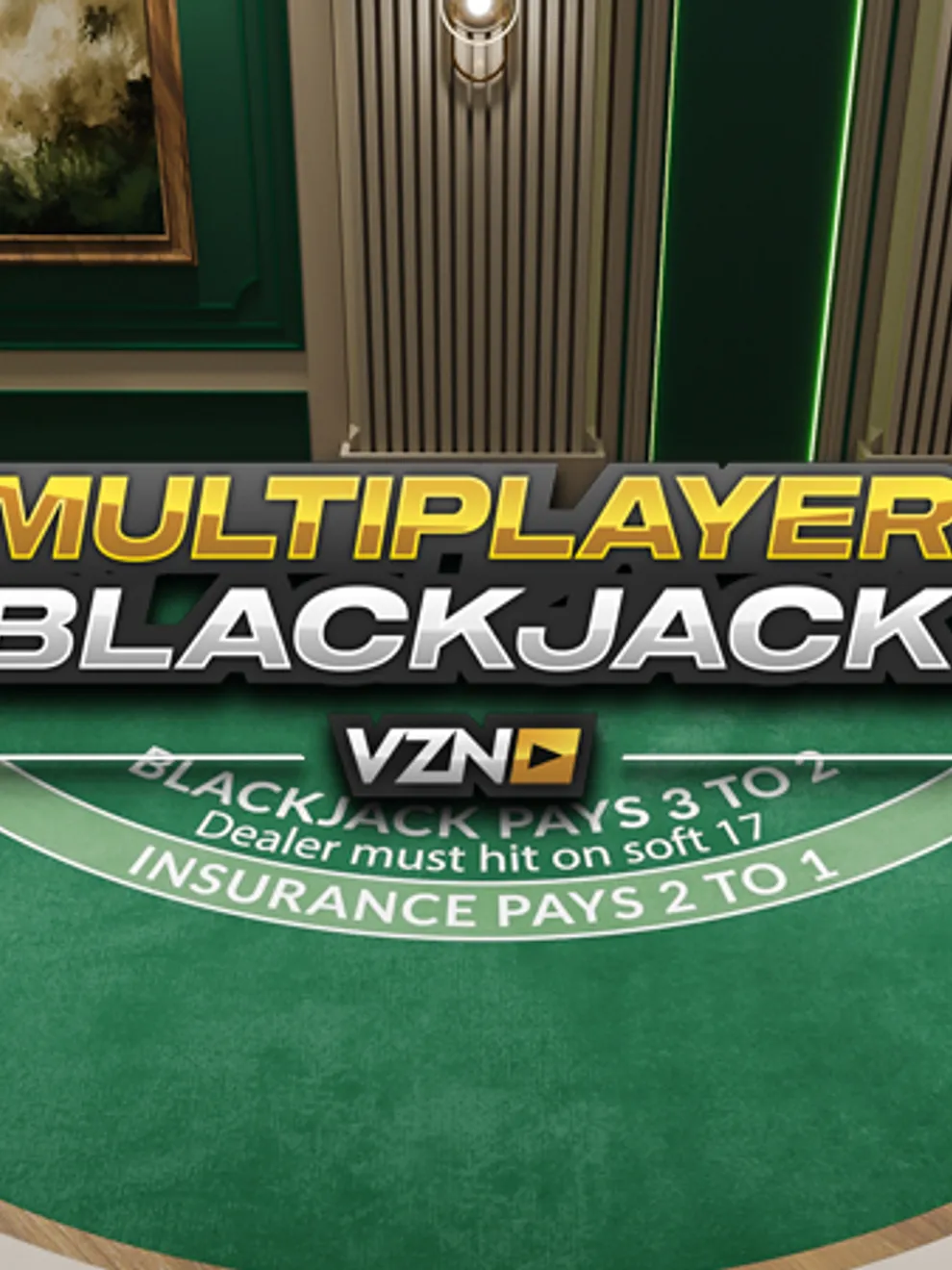 VZN Blackjack 3 — Playtech Live