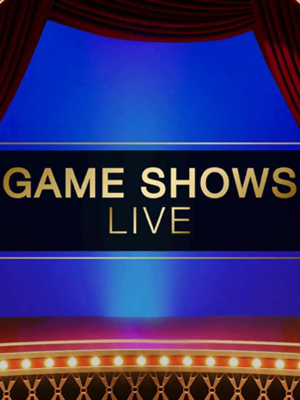 Gameshows Lobby — Playtech Live