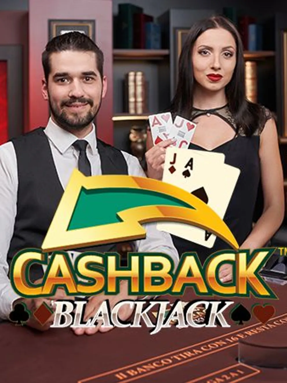 Italian Cashback Blackjack — Playtech Live