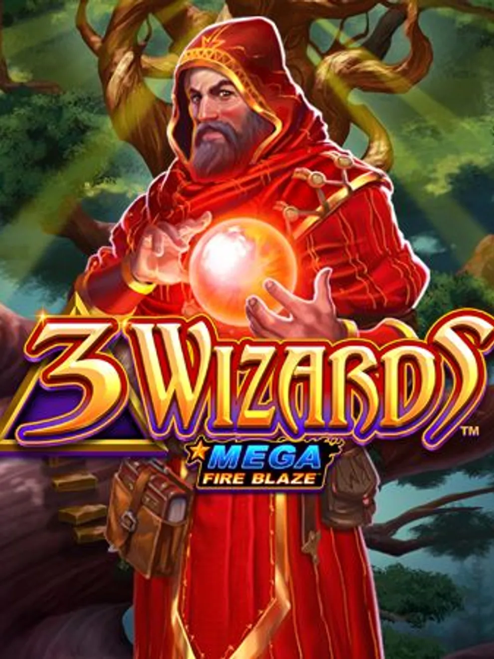 Mega Fire Blaze: 3 Wizards — Playtech