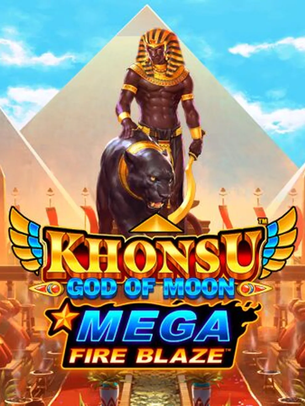 Mega Fire Blaze: Khonsu God of Moon — Playtech