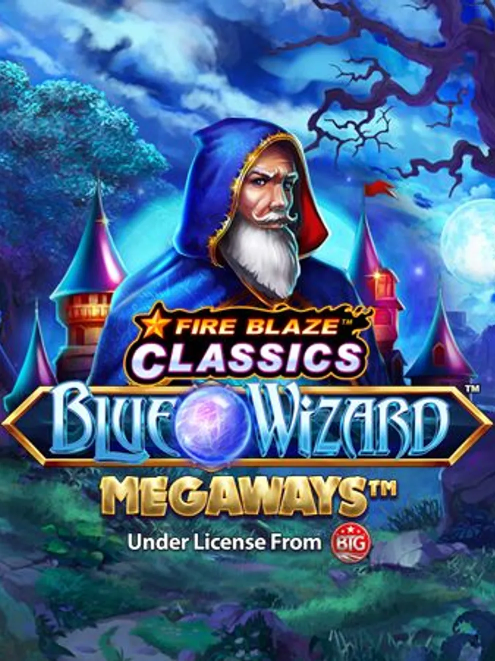 Fire Blaze: Blue Wizard Megaways — Playtech